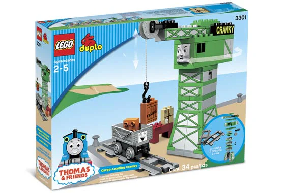 Thomas and his friends: The Cranky Loading Crane 乐高 LEGO 3301 image 1