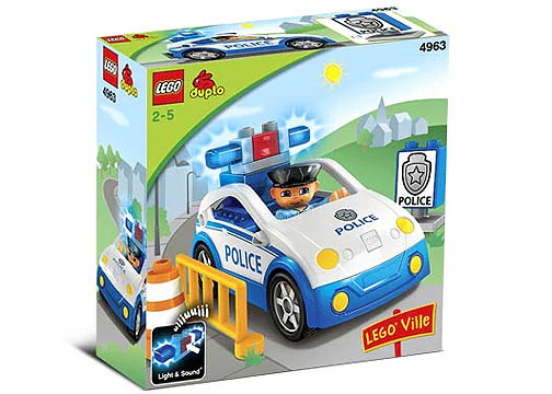 Police Car 乐高 LEGO 4963 image 1