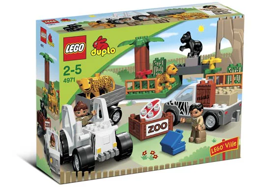 Zoo vehicles 乐高 LEGO 4971 image 1