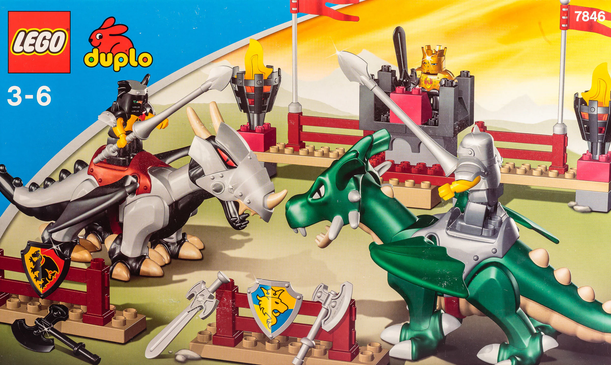 Dragon Rider versus Wu 乐高 LEGO 7846 image 1