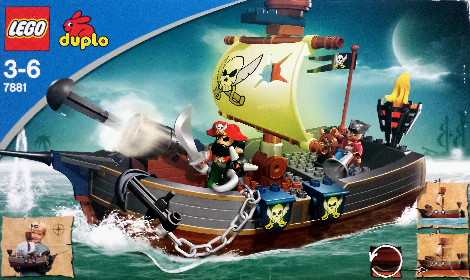 Pirate ship 乐高 LEGO 7881 image 1