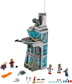 Attacking Avengers' headquarters building