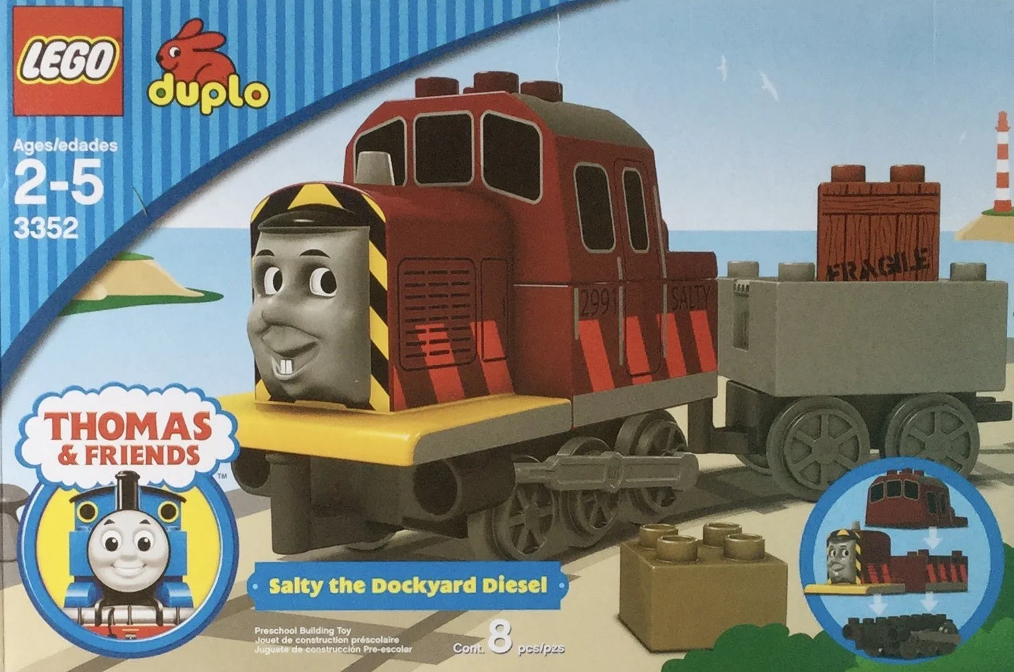 Thomas and his friends: 乐高 LEGO 3352 image 1