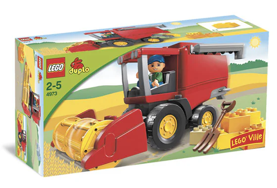 A harvester 乐高 LEGO 4973 image 1