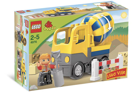 Cement mixer 乐高 LEGO 4976 image 1