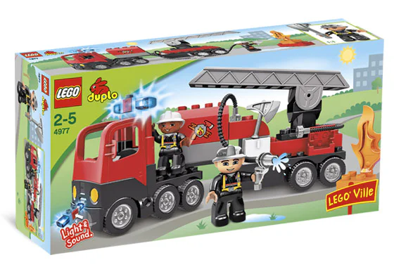 Fire truck 乐高 LEGO 4977 image 1