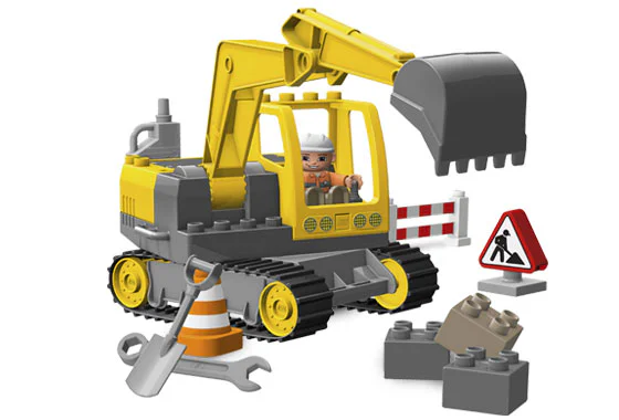 Excavator 乐高 LEGO 4986