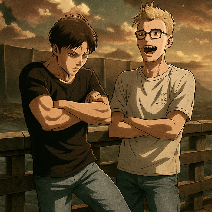 Example of Attack on Titan style transformation