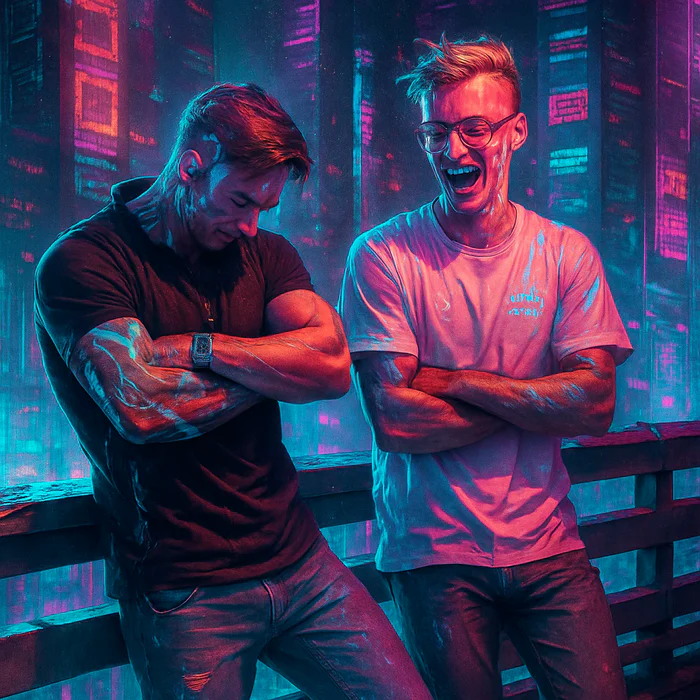 Example of Cyberpunk style transformation