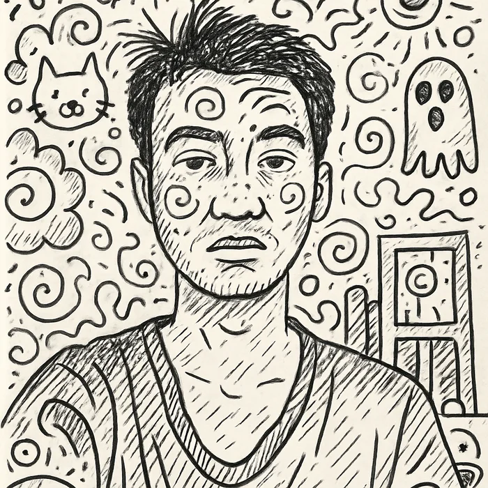 Example of Doodle Art style transformation