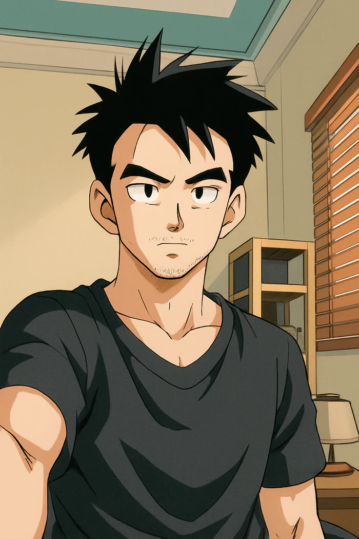 Example of Dragon Ball Z style transformation