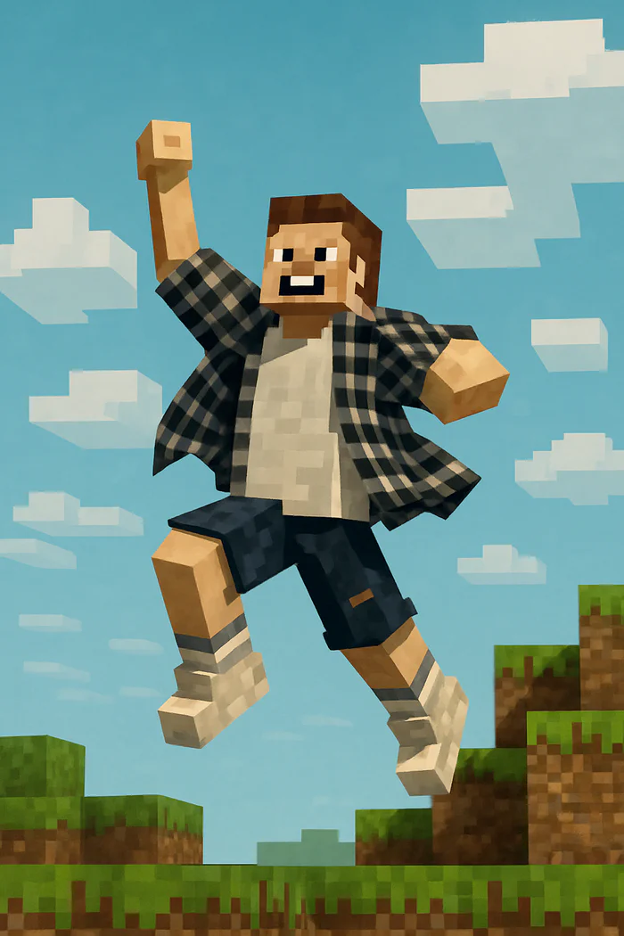 Example of Minecraft style transformation